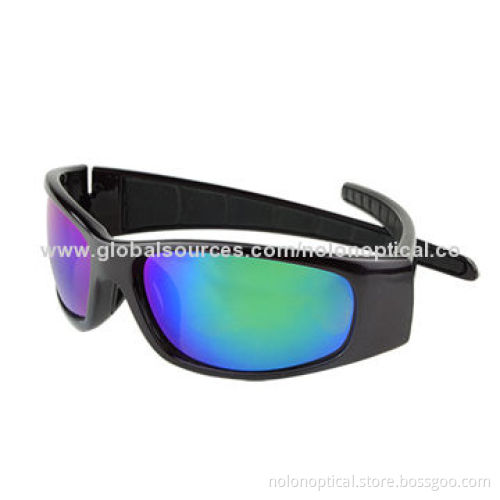 UV400 Eyelevel Polarized Sports Wrap Around Sunglasses Fishing Black